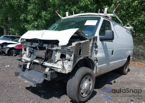 2012 Ford E-250 Commercial z USA, uszkodzony, nr VIN 1FTNE2EWXCDA83613